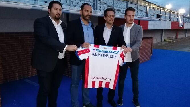 Alejo, Ballesta, Andión y González, en el Nuevo Mirador.