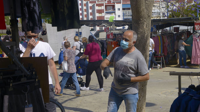 Fotos de la reapertura del Mercadillo de Algeciras