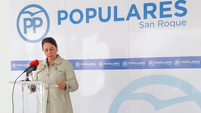 Marina García, presidenta del PP de San Roque