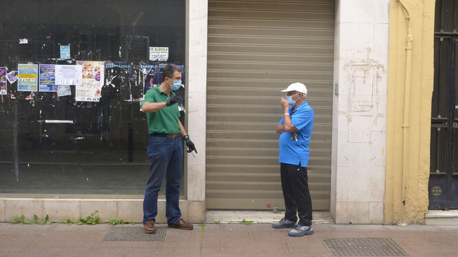 Fotos de comercios y calles de La Linea en la segunda fase de la desescalada
