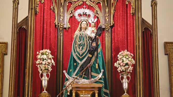 Estancia extraordinaria de la Virgen de la Luz en San Mateo