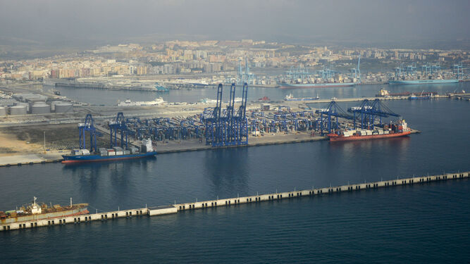 La terminal de TTI en Algeciras.
