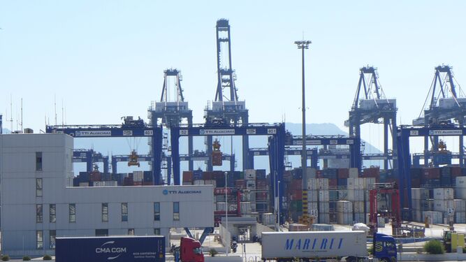 La terminal de TTI Algeciras.