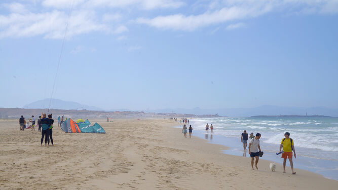 Fotos de las playas de Tarifa en el fin e semana