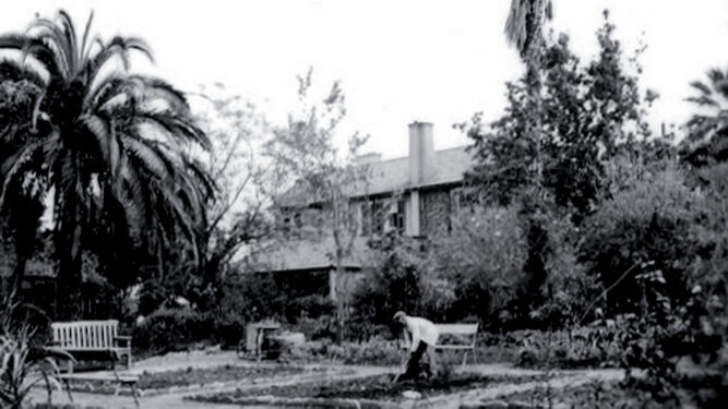 Villa Smith, en una fotografía realizada en torno a 1910