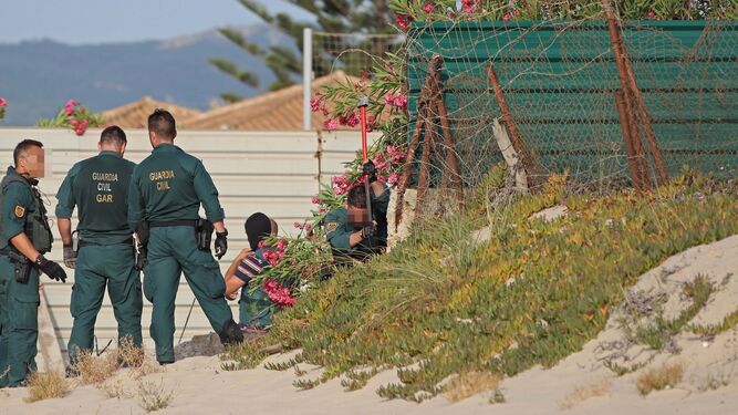 Operativo de la Guardia Civil contra el narcotr&aacute;fico en el Campo de Gibraltar