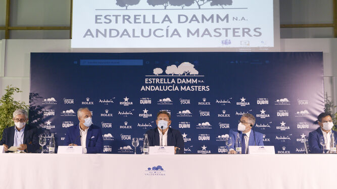 Fotos de la presentaci&oacute;n del Estrella Damm N.A.  Andalucia masters