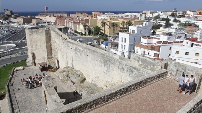 Vista de Tarifa desde el Castillo de Guzmán el Bueno