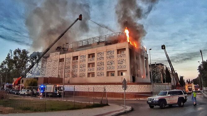 Incendio en el hotel Sisu de Marbella