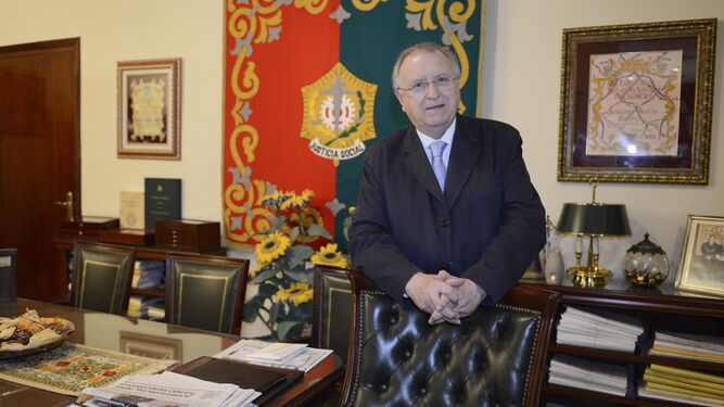 José Blas Fernández, presidente del Colegio de Graduados Sociales de Cádiz.