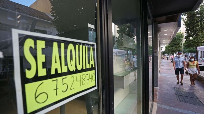 Un negocio en alquiler en la calle Ancha de Algeciras