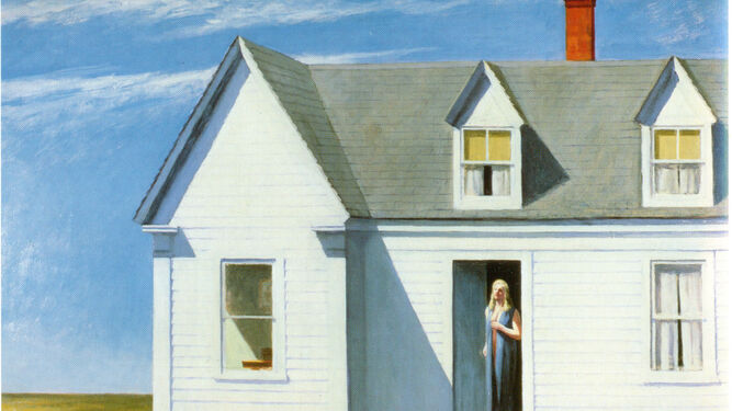 'Mediodía' (1949) de Edward Hopper.