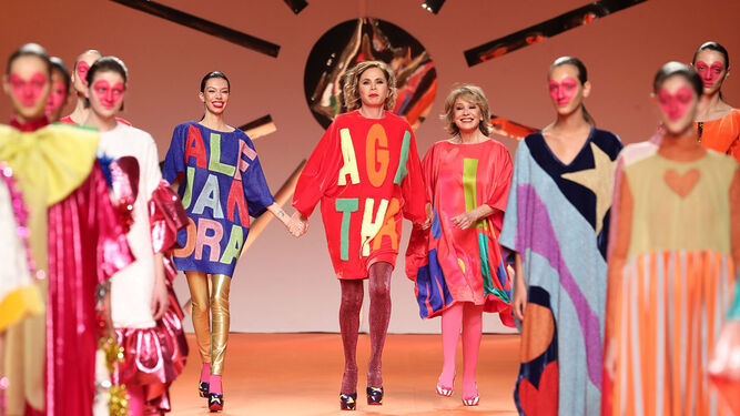 Desfile de Ágatha Ruiz de la Prada, en la pasada edición otoño-invierno de la 'Fashion Week' madrileña.