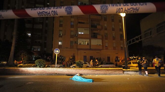 Fotos del atropello mortal  en Algeciras