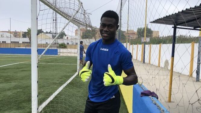 El meta liberiano Williams, llamado a debutar ante el Marbella FC