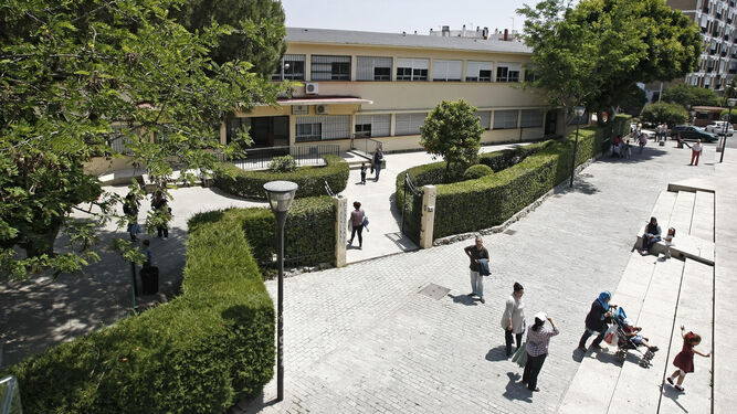 El colegio General Castaños, en Algeciras.