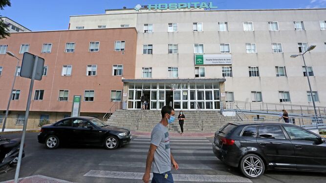 Imagen reciente del hospital de Jerez.