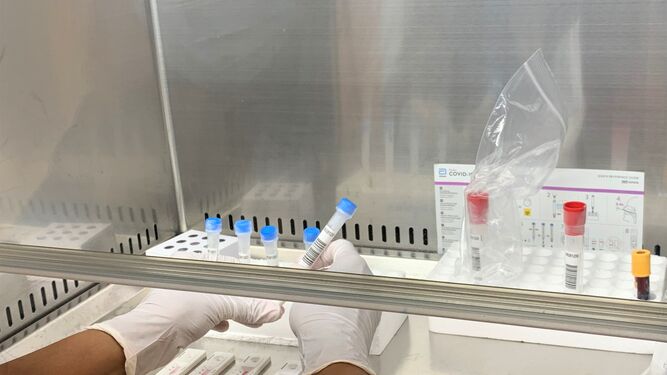 Test de antígenos en Quirónsalud.