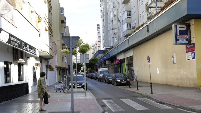 La calle Muñoz Arenillas, en una imagen de archivo.