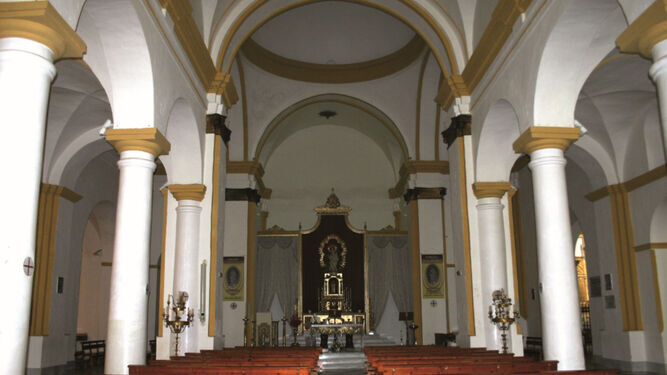 Interior de la Iglesia de La Palma