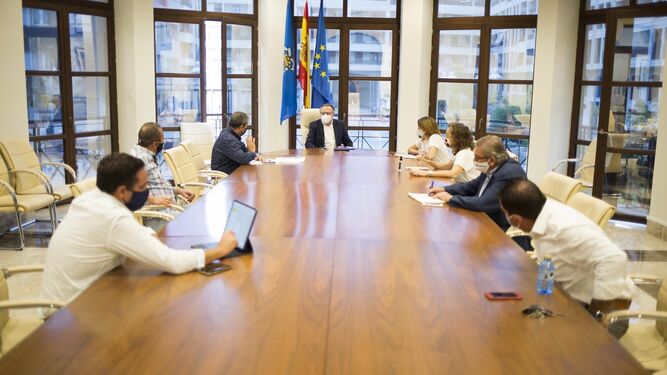 Reunión del Gobierno de Melilla