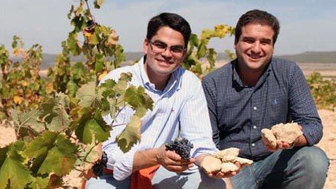 Patrick Mata y Alberto Orte, propietarios de la Compañía de Vinos del Atlántico.