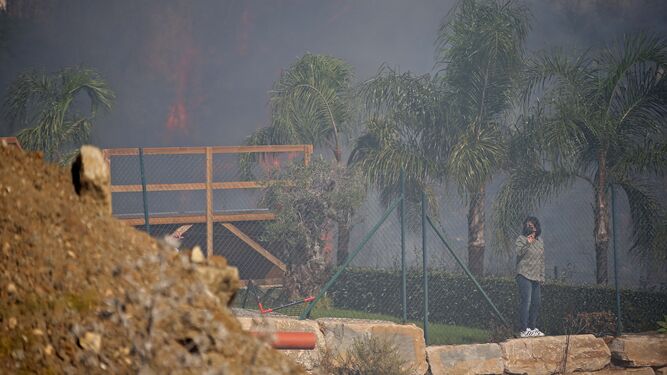 Incendio en Santa Margarita