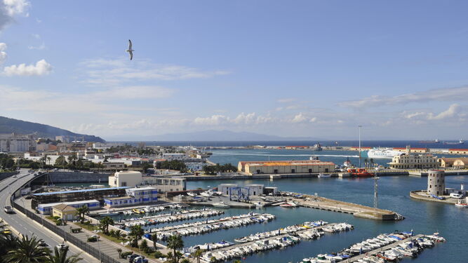 El Puerto de Ceuta.