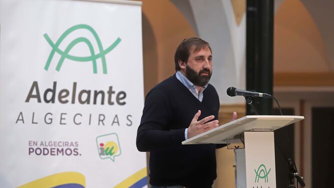 Javier Viso, portavoz municipal de Adelante Algeciras.