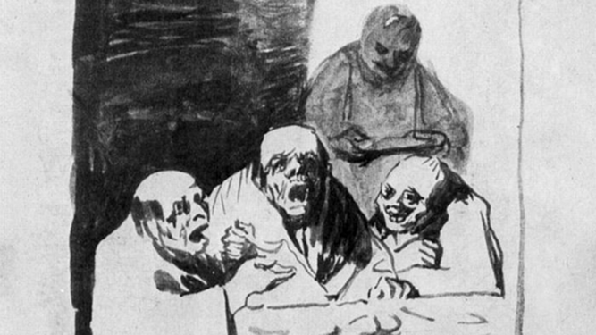 Uno de los caprichos de Goya