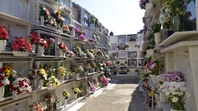 Fotos de los cementerios de Algeciras en el d&iacute;a de los difuntos