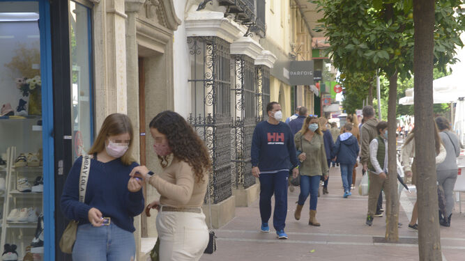 Fotos del centro de Algeciras en el primer fin de semana de Noviembre