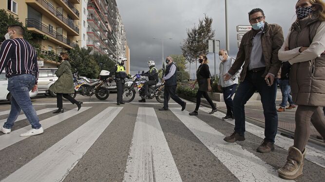 Fotos de la manifestaci&oacute;n de la hosteler&iacute;a en Algeciras