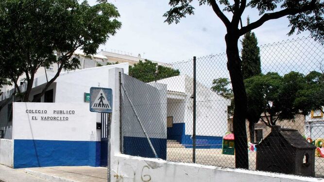 El colegio infantil El Vaporcito, en el Barrio Alto de El Puerto de Santa María.