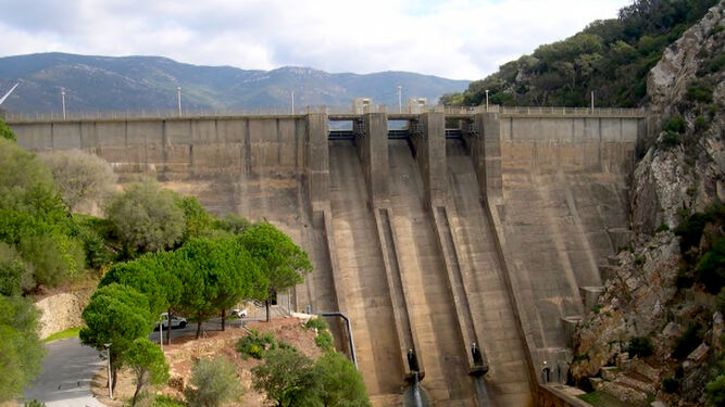 La presa de Almodóvar, en el término municipal de Tarifa.