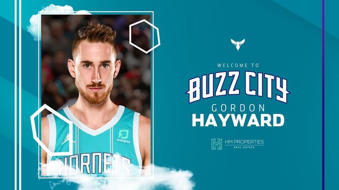 Los Hornets dan la bienvenida a Gordon Hayward