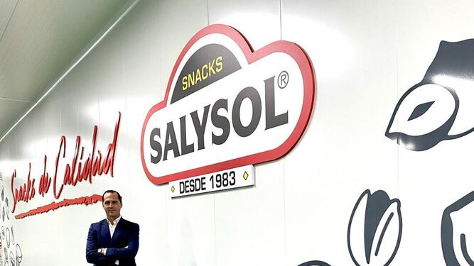 Manuel Gallego, en las instalaciones de Salysol.