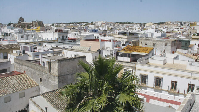 Una panorámica de la zona del Barrio Alto del casco histórico de El Puerto de Santa María.