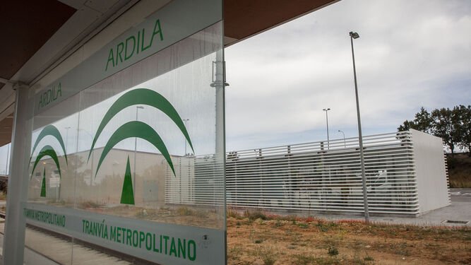 El intercambiador de La Ardila que funcionará como estación de autobuses, en una imagen tomada durante las obras.