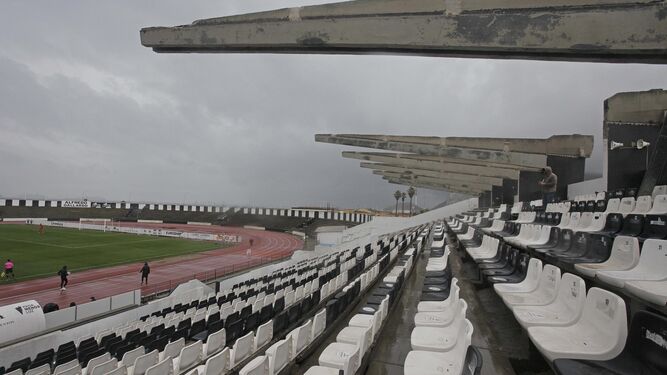 El estadio Municipal durante un partido el pasado mes de noviembre