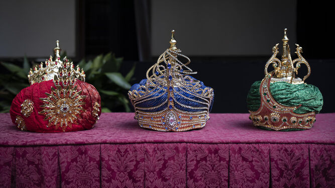 Las coronas de los Reyes Magos.
