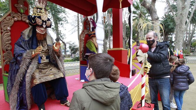 Recepci&oacute;n de los Reyes Magos en Algeciras