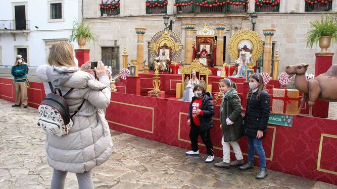 Las im&aacute;genes de los Reyes Magos en El Puerto
