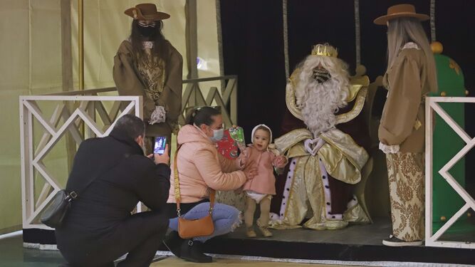 Recepci&oacute;n de los Reyes Magos en Los Barrios