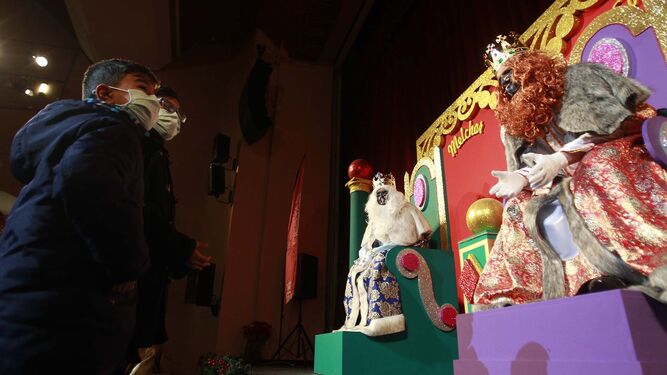 Recepci&oacute;n de los Reyes Magos en San Roque