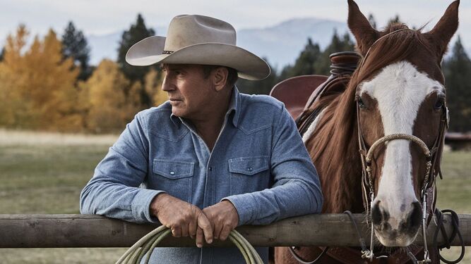 Kevin Costner en 'Yellowstone', que se estrena en España