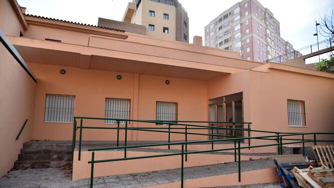 La entrada a los Juzgados de lo Social de Algeciras.