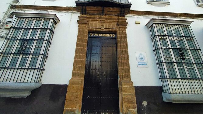 Dependencias de Alcaldía y Presidencia, en el Ayuntamiento de San Fernando.
