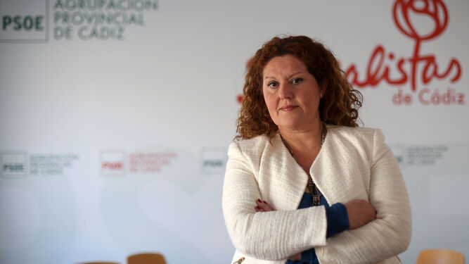 La parlamentaria socialista Araceli Maese.