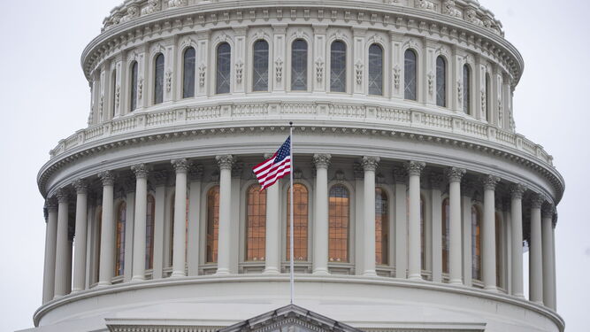 La cúpula del Capitolio de EEUU en Washington